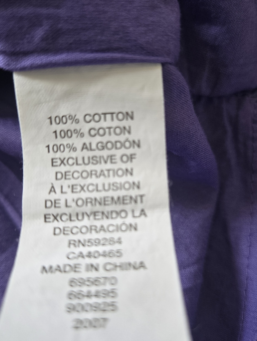 PLACE Girls Size 5 Purple Floral Sundress with Bow Detail & Zipper Back - Picture 8 of 8